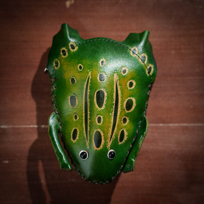Imitation Frog Shaped Leather Coin Purse