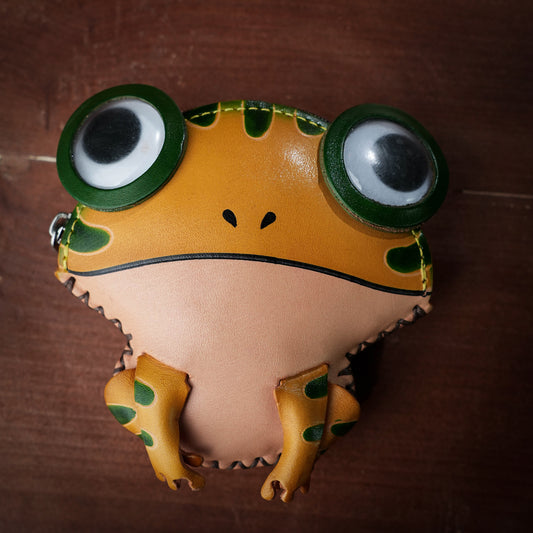 Cute Frog Leather Coin Purse